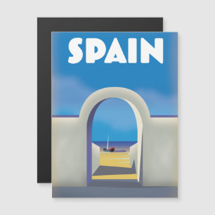 Spain Retro Vacation art