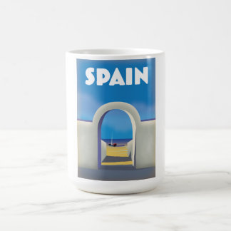 Spain Retro Vacation art Coffee Mug
