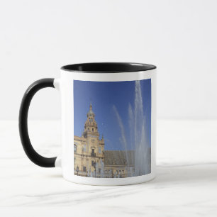 Spain, Sevilla, Andalucia Fountain and ornate Mug