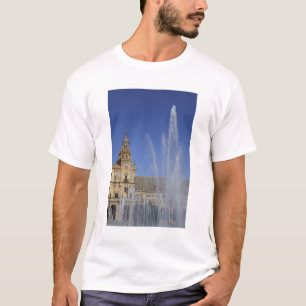 Spain, Sevilla, Andalucia Fountain and ornate T-Shirt