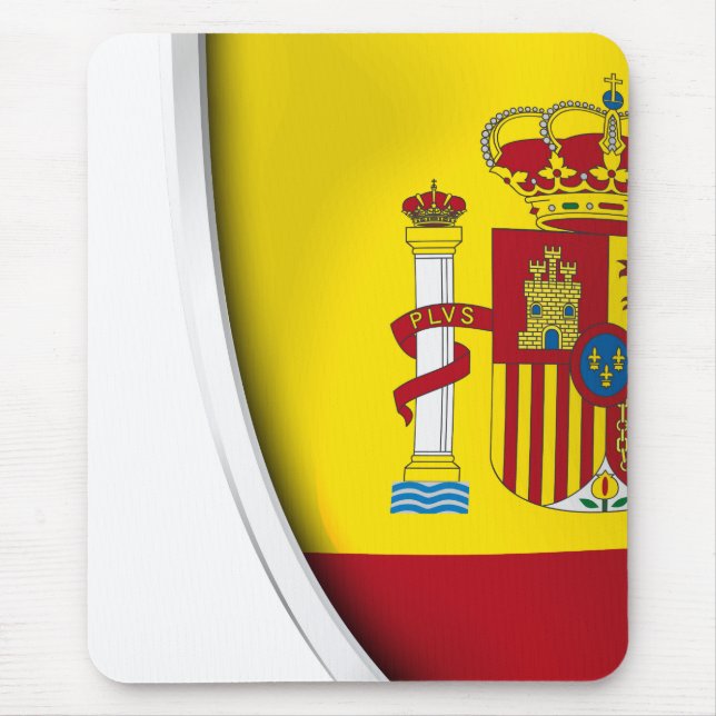 Spain Shield Mouse Mat (Front)