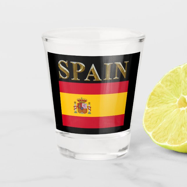 SPAIN SHOT GLASS (Front)