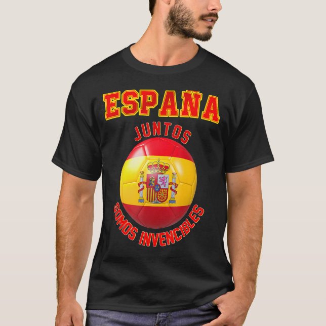 Spain Slogan for fans of the Spanish football team T-Shirt (Front)
