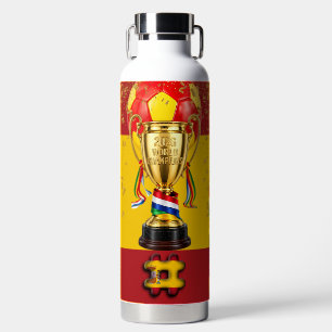 Spain Soccer: 2026 Global Games Team Spirit Tumb Water Bottle