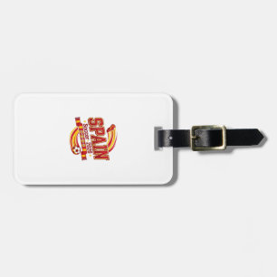 Spain Soccer 2026 Soccer Bold Country Typography F Luggage Tag