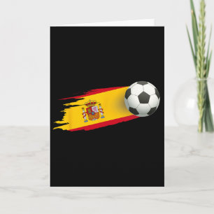Spain Soccer Byll Spain Flag Jersey - Spanish Foot Card