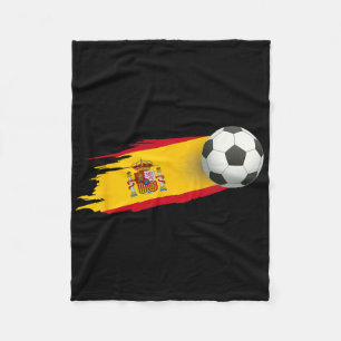 Spain Soccer Byll Spain Flag Jersey - Spanish Foot Fleece Blanket