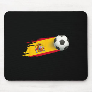 Spain Soccer Byll Spain Flag Jersey - Spanish Foot Mouse Mat