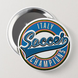 Spain soccer champions logo. 10 cm round badge