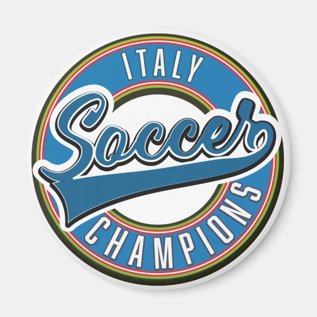 Spain soccer champions logo. magnet (Front)