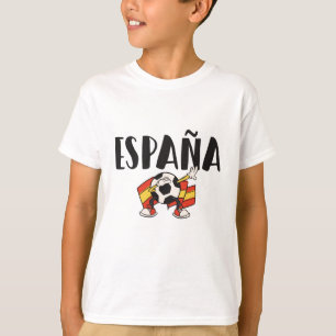 Spain Soccer Football Fan Shirt Flag