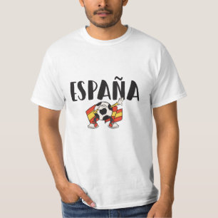 Spain Soccer Football Fan Shirt Flag
