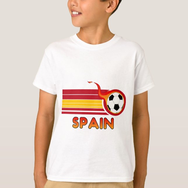 Spain Soccer Kids T-Shirt (Front)