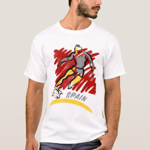 Spain Soccer Swoosh T-Shirts