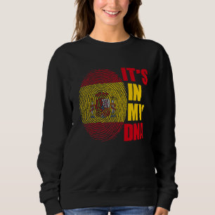 Spain Spaniards Spanish Flag Spanish Parents Ances Sweatshirt