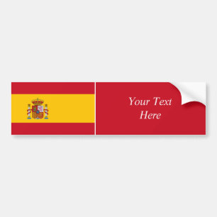 Spain – Spanish Flag Bumper Sticker
