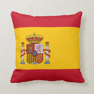Spain (Spanish) Flag Cushion