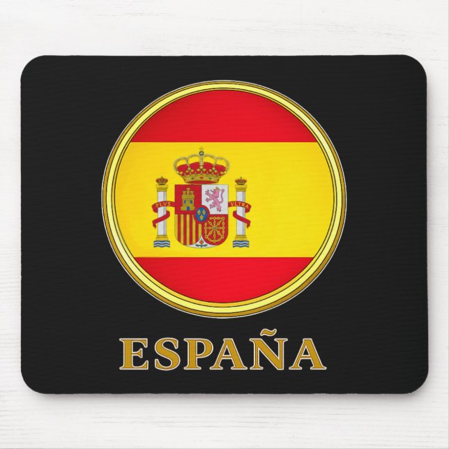 Spain - Spanish Flag Mouse Mat (Front)
