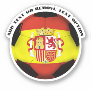 Spain Spanish Flag Soccer Ball