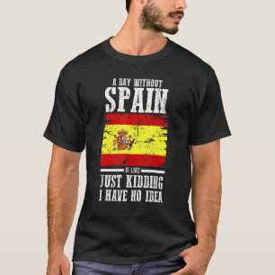 Spain Spanish Flag T-Shirt