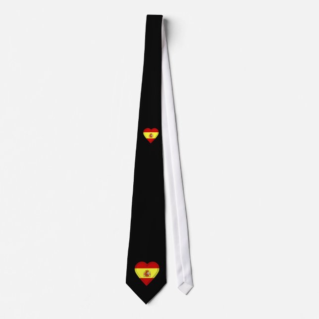 Spain Spanish Flag Tie (Front)