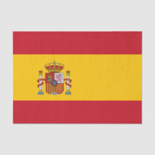 Spain & Spanish Flag tissue paper /fashion decor