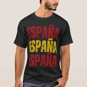 Spain Spanish pride girl T-Shirt