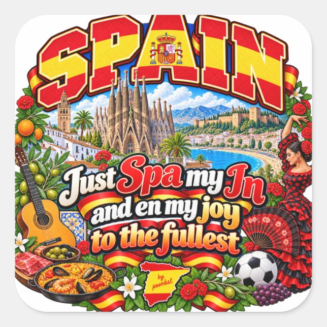 Spain sticker (Front)