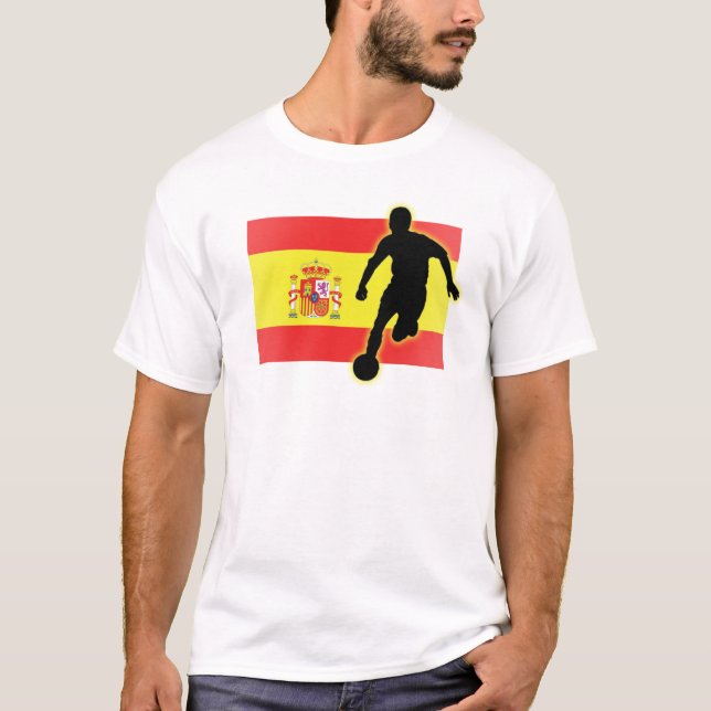Spain Striker 4 T-Shirt (Front)