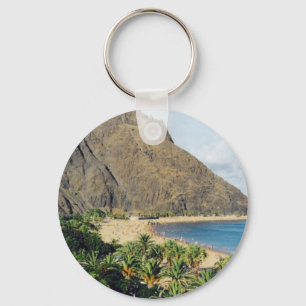 Spain, Tenerife Beach keychain