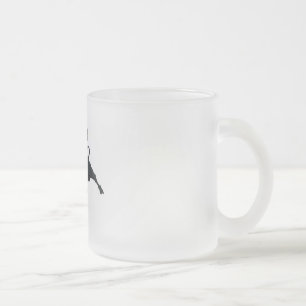 Spain Torro Salvaje Frosted Glass Coffee Mug