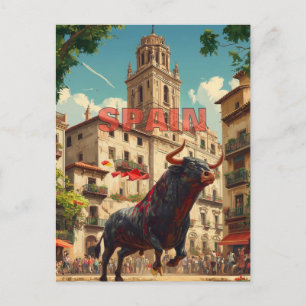 Spain Travel Postcard