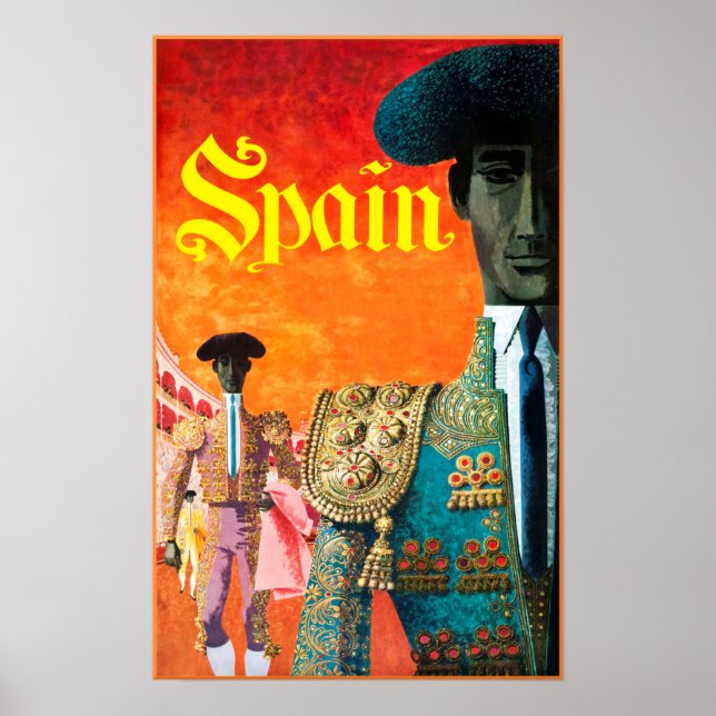 Spain travel poster (Front)