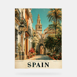 Spain Travel Poster