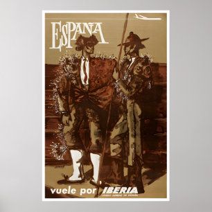 Spain Travel Poster Spanish Art Iberian Print