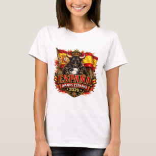 Spain ¡Vamos España! 2026 Soccer Fan T-Shirt
