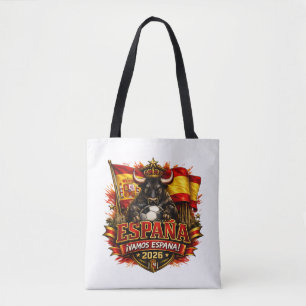Spain ¡Vamos España! 2026 Soccer Fan Tote Bag