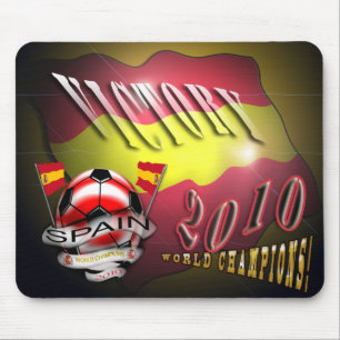 Spain Victory 2010 World Cup World Champions pads Mouse Mat