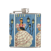 SPAIN Vintage Travel flask