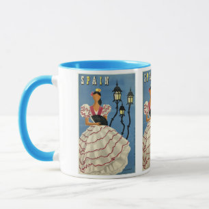 SPAIN Vintage Travel mugs