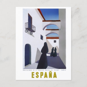 Spain vintage travel postcard