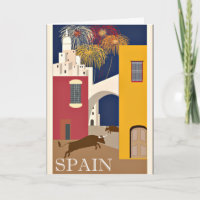 Spain - Vintage Travel Poster