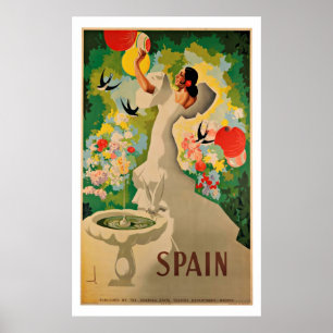 Spain - Vintage Travel Posters