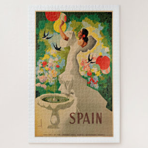Spain - Vintage Travel Posters Jigsaw Puzzle