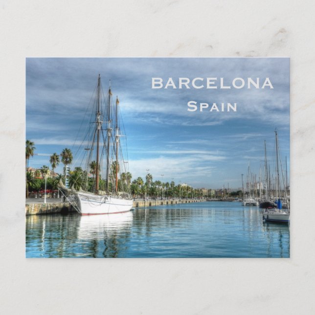 Spain Vintage Travel Tourism Add Postcard (Front)