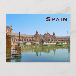 Spain Vintage Travel Tourism Add Postcard