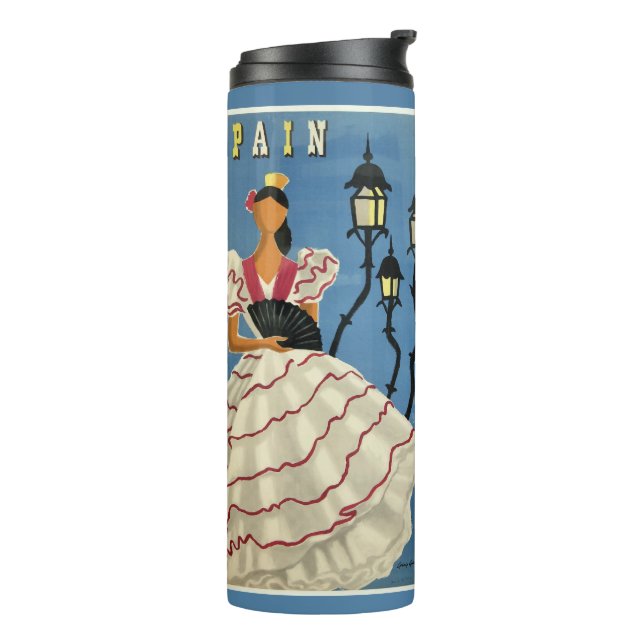 SPAIN Vintage Travel tumbler (Rotated Left)