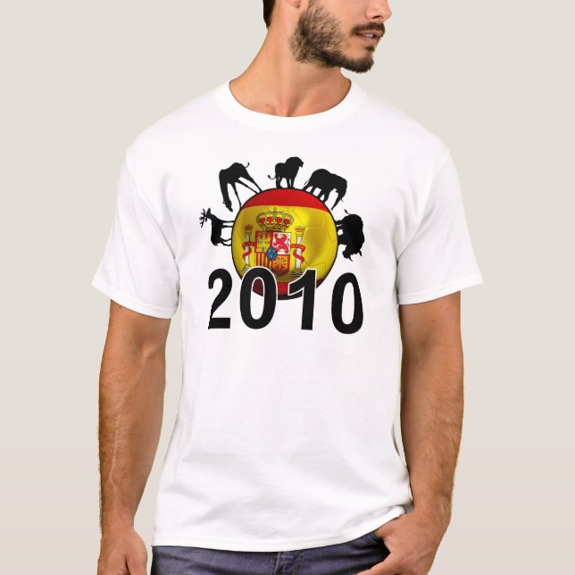 Spain World 2010 T-Shirt (Front)