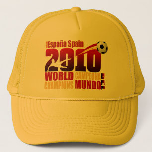 Spain World Champions 2010 España Campeona Del Mu Trucker Hat