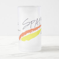Spain- World Champions frosted mug
